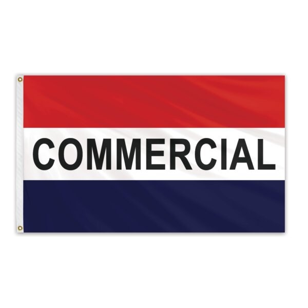 Global Flags Unlimited Commercial Message Flag 3'x5' Standard Flag 204670 - main